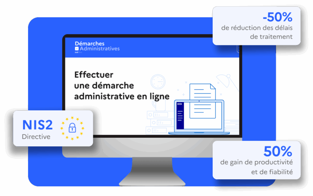 Visuel de la page "effectuer une démarche administrative en ligne"